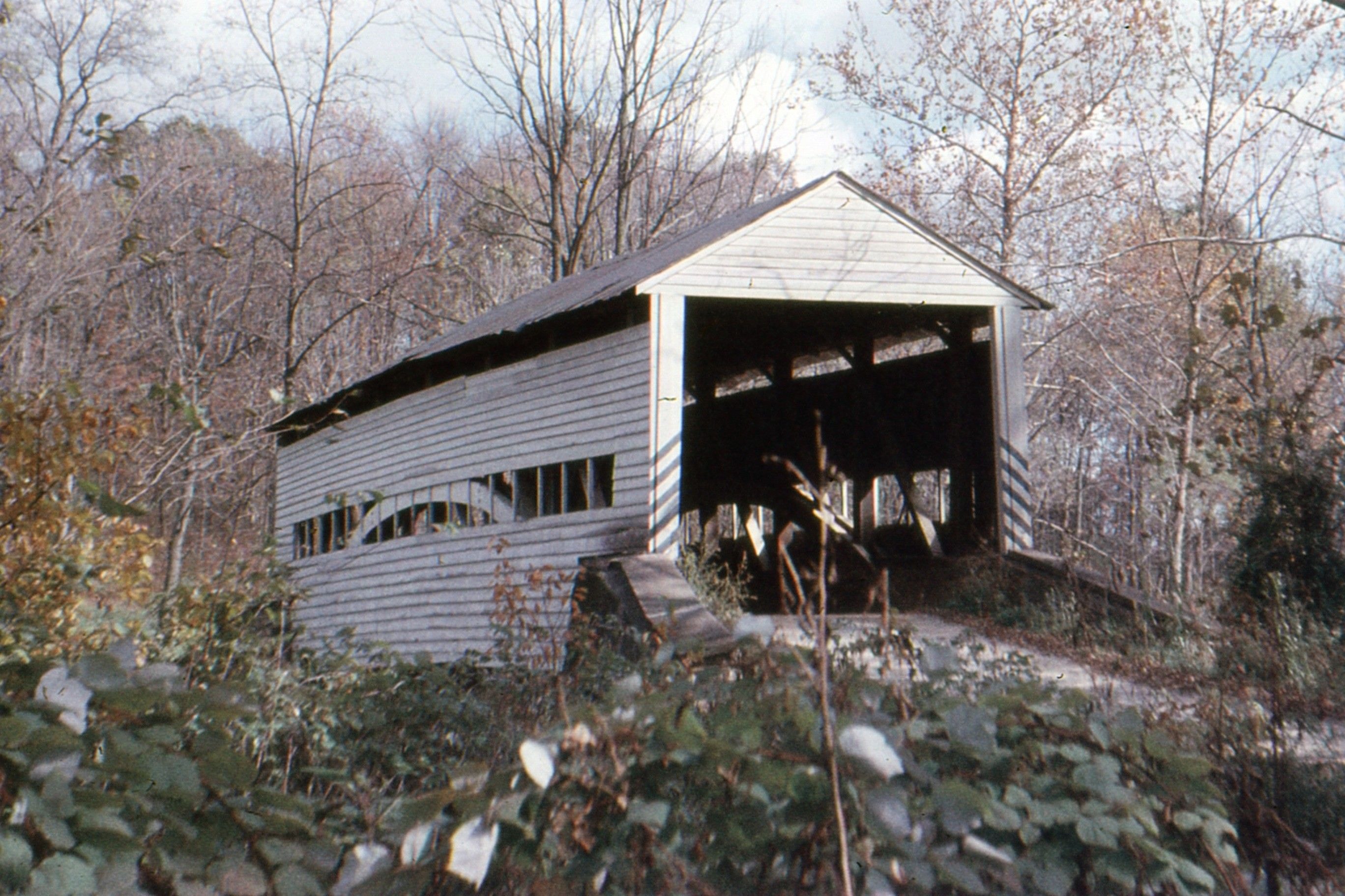 G. Donald McLaughlin Memorial / Jack's Mountain Covered Bridge, Adams County, PA — Historical Photo