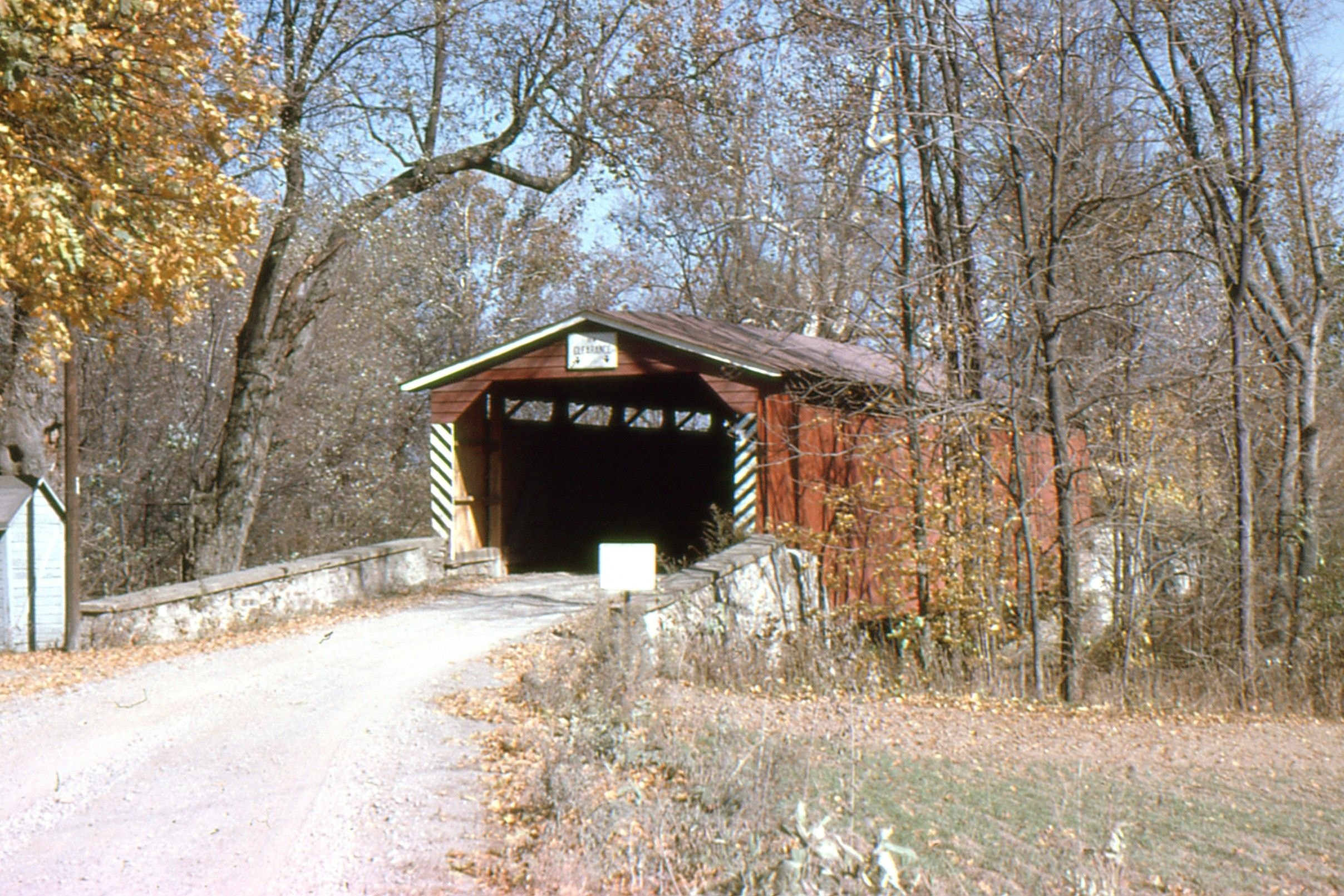 Rishel / Montandon / Griffin Covered Bridge, Northumberland County, PA — Historical Photo 1961
