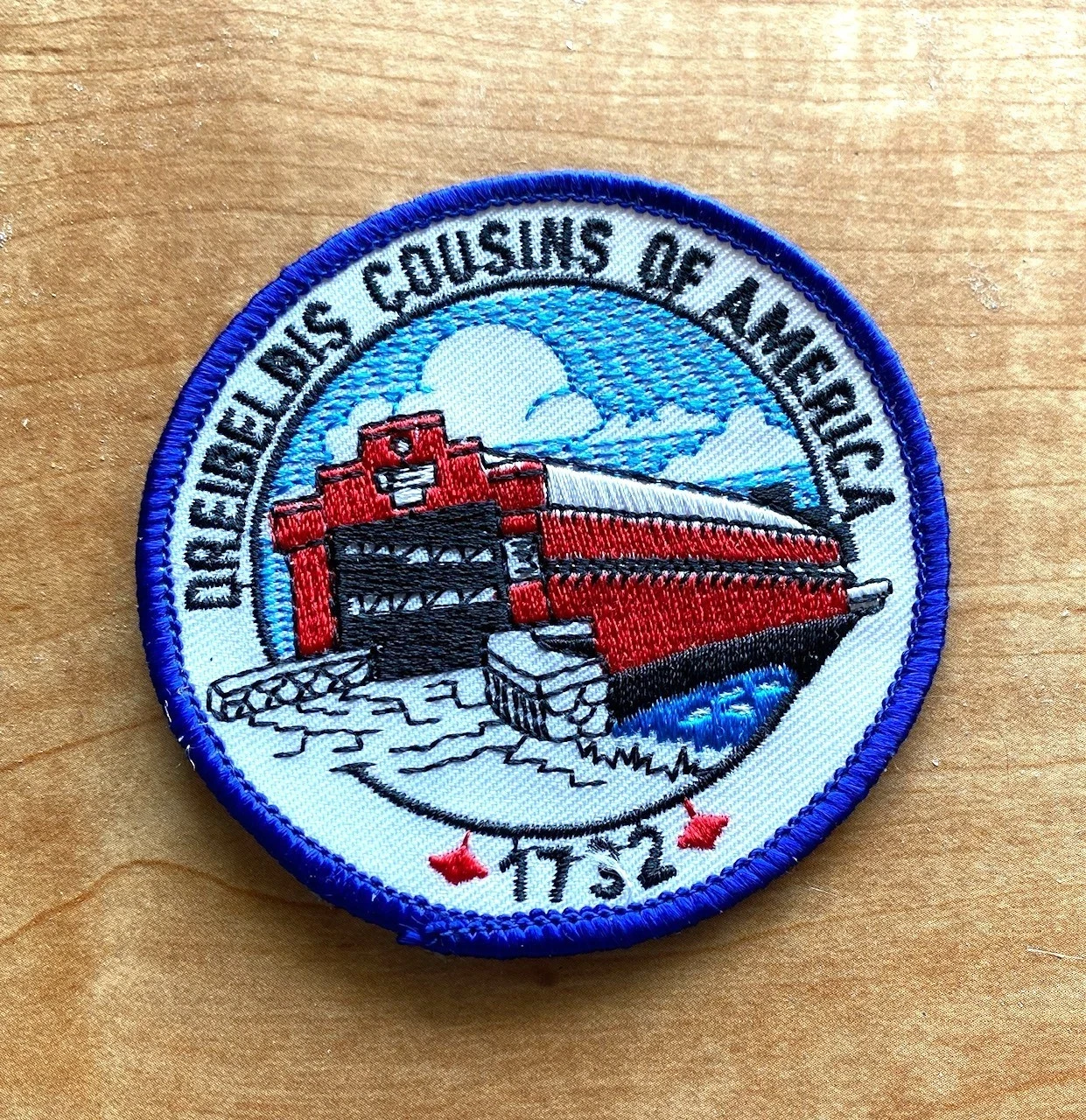 Rebels Cruise of America embroidered covered bridge patch