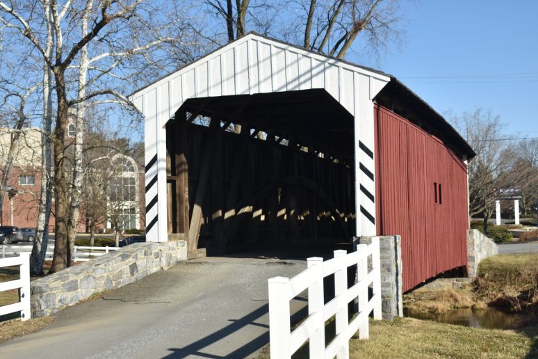 Willows / Willow Hill / Amish Farm Covered Bridge, Lancaster County, PA