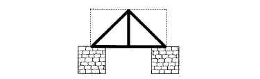 Kingpost Truss diagram